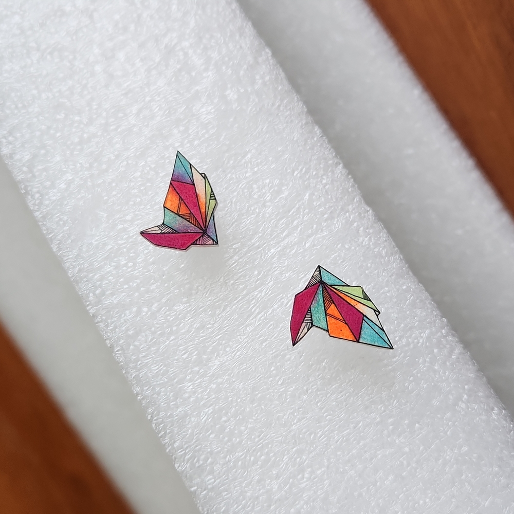 Artist Made Unique Earrings Studs